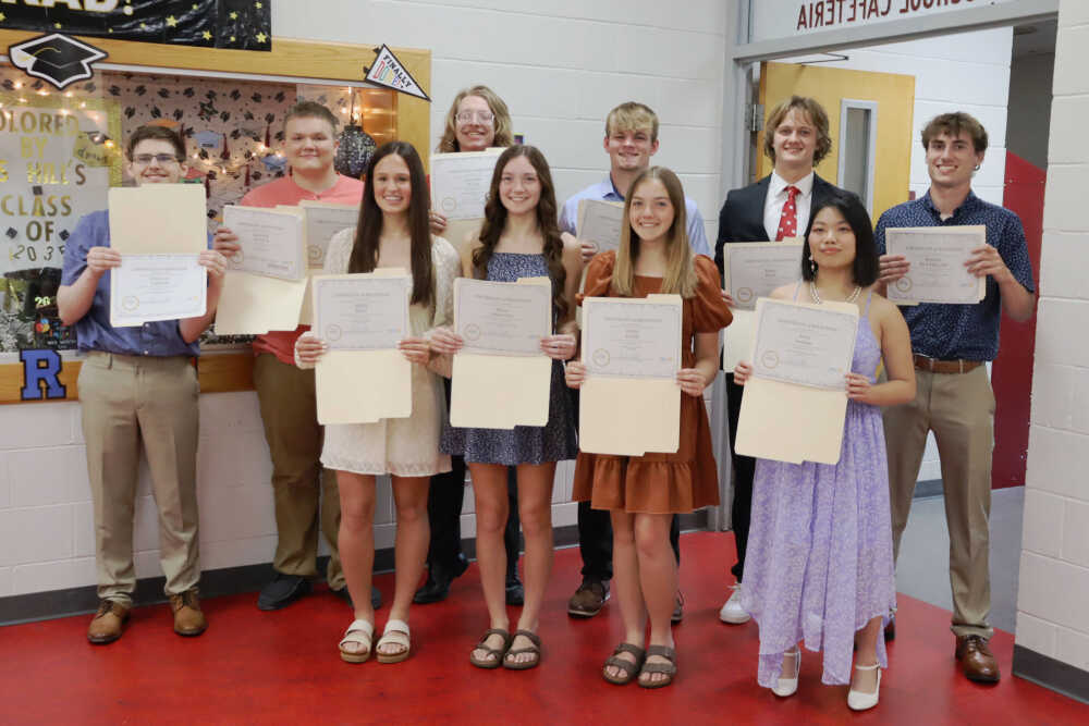 Bloomfield Rotary Club awards scholarships to Cardinals leaving the nest
